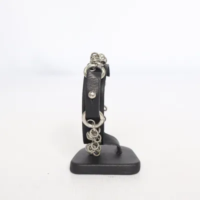 Bracelet (Argent, Noir) Métal inconnu