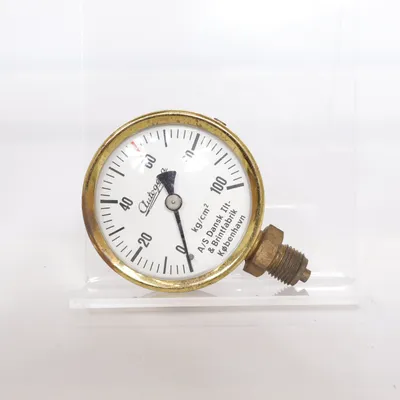 Air pressure gauge (Gold, White)