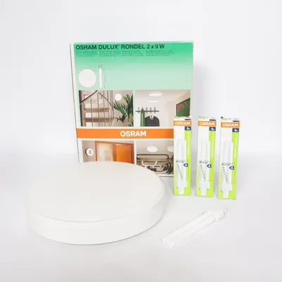 Plafond (DULUX RONDEL 2x9W) från Osram