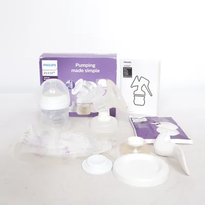 Brystpumpe (Transparent, Hvid) fra Philips Avent