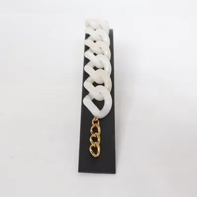 Armband (Beige, Guldfärgad) från Vanessa Baroni Plast