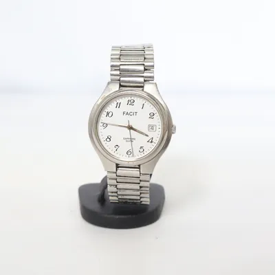 Armbandsur (Silverfärgad, Vit) från Facit