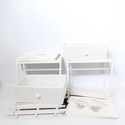 Étagère de salle de bain (Blanc)