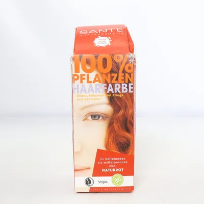 Hair dye (Naturrot) from Sante