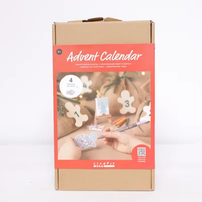 Advent calendar (Brown, Multicolored) from Creativ Company