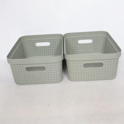 Förvaringskorg (Grå) från Clas Ohlson