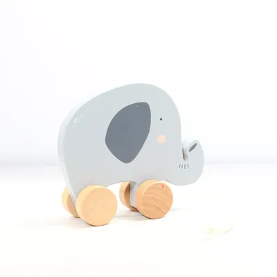 Trekfiguur (Grijs, Bruin) van Little Dutch