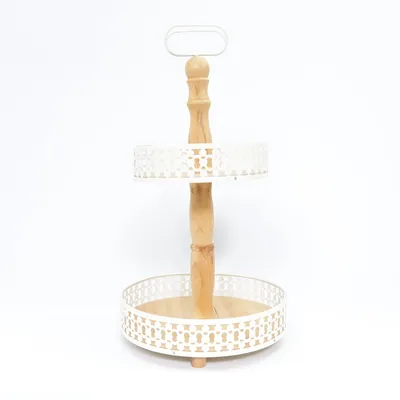 Etagère (Bruin, Wit)