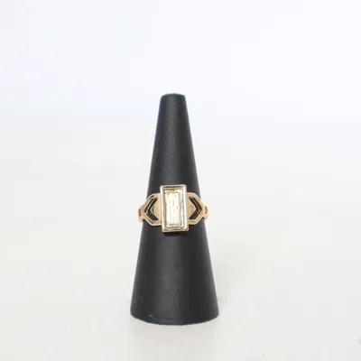 Ring (Gold, Gray) Unknown metal