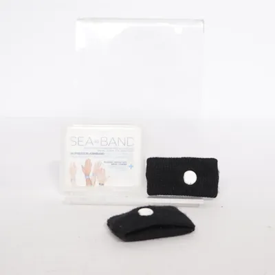 Akupressurarmband (Svart)