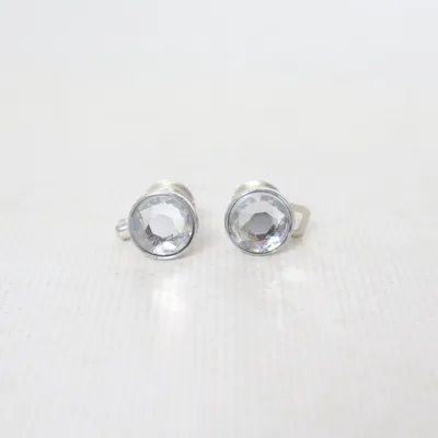 Manschettknappar (Silverfärgad) Okänd metall
