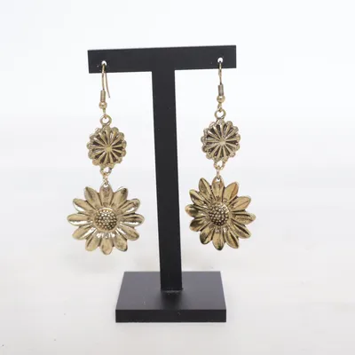 Örhängen (Guldfärgad) Okänd metall