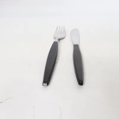 Couverts (Noir, Argent) de Rostfritt Stål