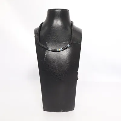 Halsband (Svart, Grå) Okänd metall