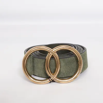 Riem (Groen, Goud) van ASOS Design Leer