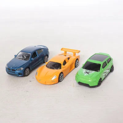 Leksaksbil (Blå, Grön, Orange) från Siku