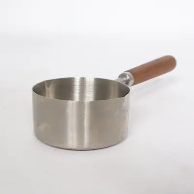 Kastrull (Silverfärgad, Brun)