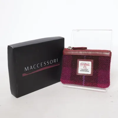 Portmonnä (Lila) från Harris Tweed