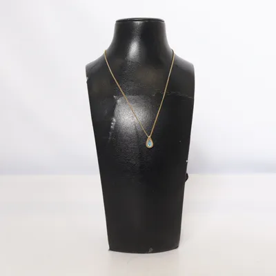 Collier (Or, Bleu) de Avon Métal inconnu