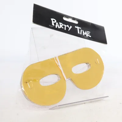 Masque de déguisement (Or) de Party Time