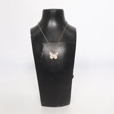 Collier (Rose, Argent) Métal inconnu