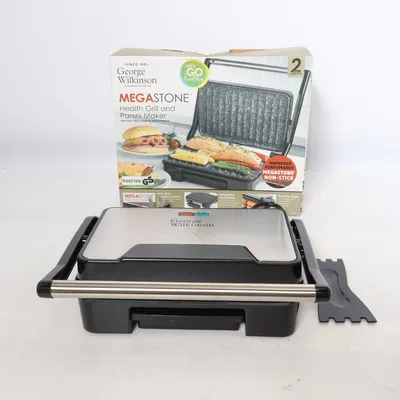 Elektrische grill (Megastone Health Grill And Panini Maker) van George Wilkinson
