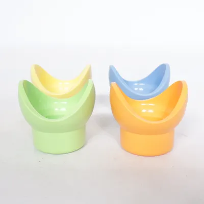 Äggkopp (Gul, Blå, Orange, Grön) från Tupperware