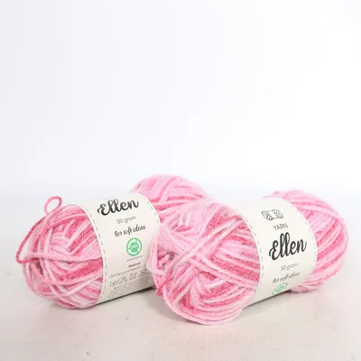 Garn (Ellen) från Yarn Återvunnen polyester