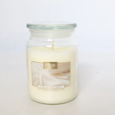Scented candles (Luxurious Linen) from Inicio