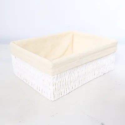 Panier de rangement (Blanc)