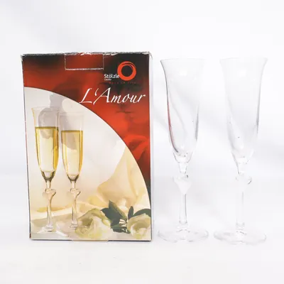 Champagneglas (Transparant) van Stölzle