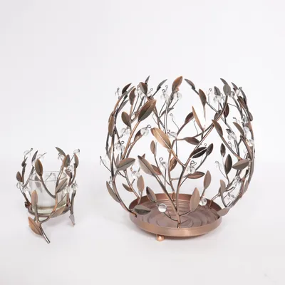 Ljuslykta (Brun) från PartyLite