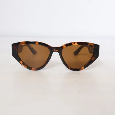 Lunettes de soleil (Marron) de Glitter
