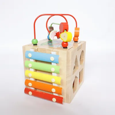 Activity toy (Beige, Multicolored)