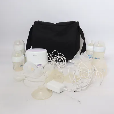 Bröstpump (Svart, Lila) från Philips Avent