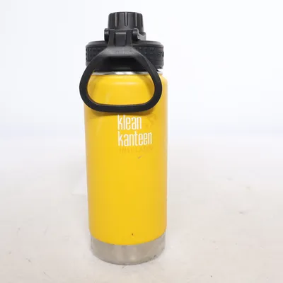 Vattenflaska (Gul, Silverfärgad, Svart) från Klean Kanteen