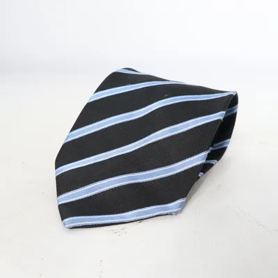 Stropdas (Zwart, Blauw) van Kailong Zijde