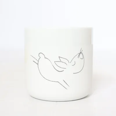 Bowl (White) from Grüne Erde