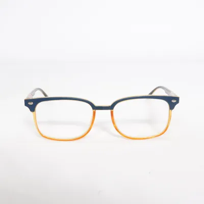 Lunettes (Jaune, Bleu) de Blanc
