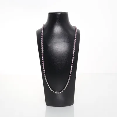 Halsband (Lila, Grå) Okänd metall