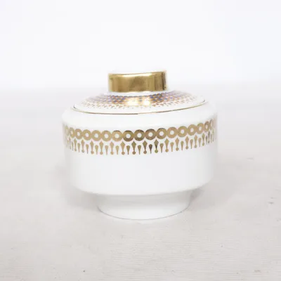 Sockerskål (Vit, Blå, Guldfärgad) från Eschenbach