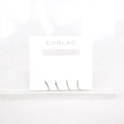 Örhängen (Silverfärgad) från Edblad Okänd metall