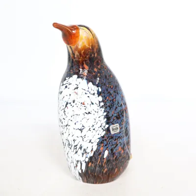 Figurine (Black, Multicolored) from Kosta Boda