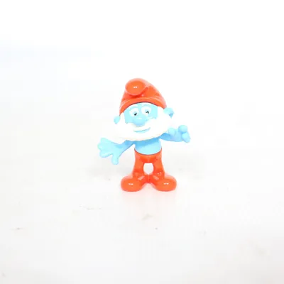 Legetøjsfigur (Rød, Blå, Hvid) fra The Smurfs