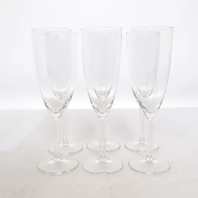 Champagneglas (Transparent)
