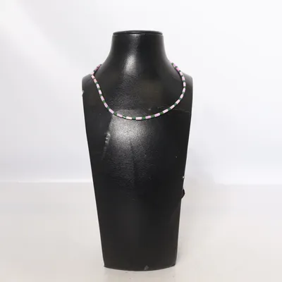 Collier (Violet, Vert) Métal inconnu