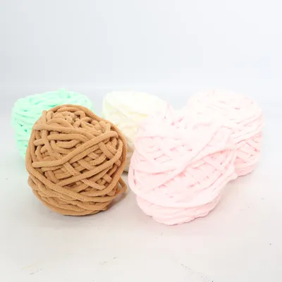 Garn (Rosa, Grön, Flerfärgad)