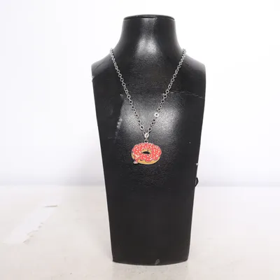 Ketting (Zilver, Roze) van Mi Lajki Onbekend materiaal