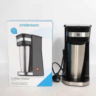 Machine à café (Noir, Argent) de Andersson