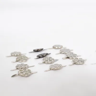 Manschettknappar (Silverfärgad) Okänd metall